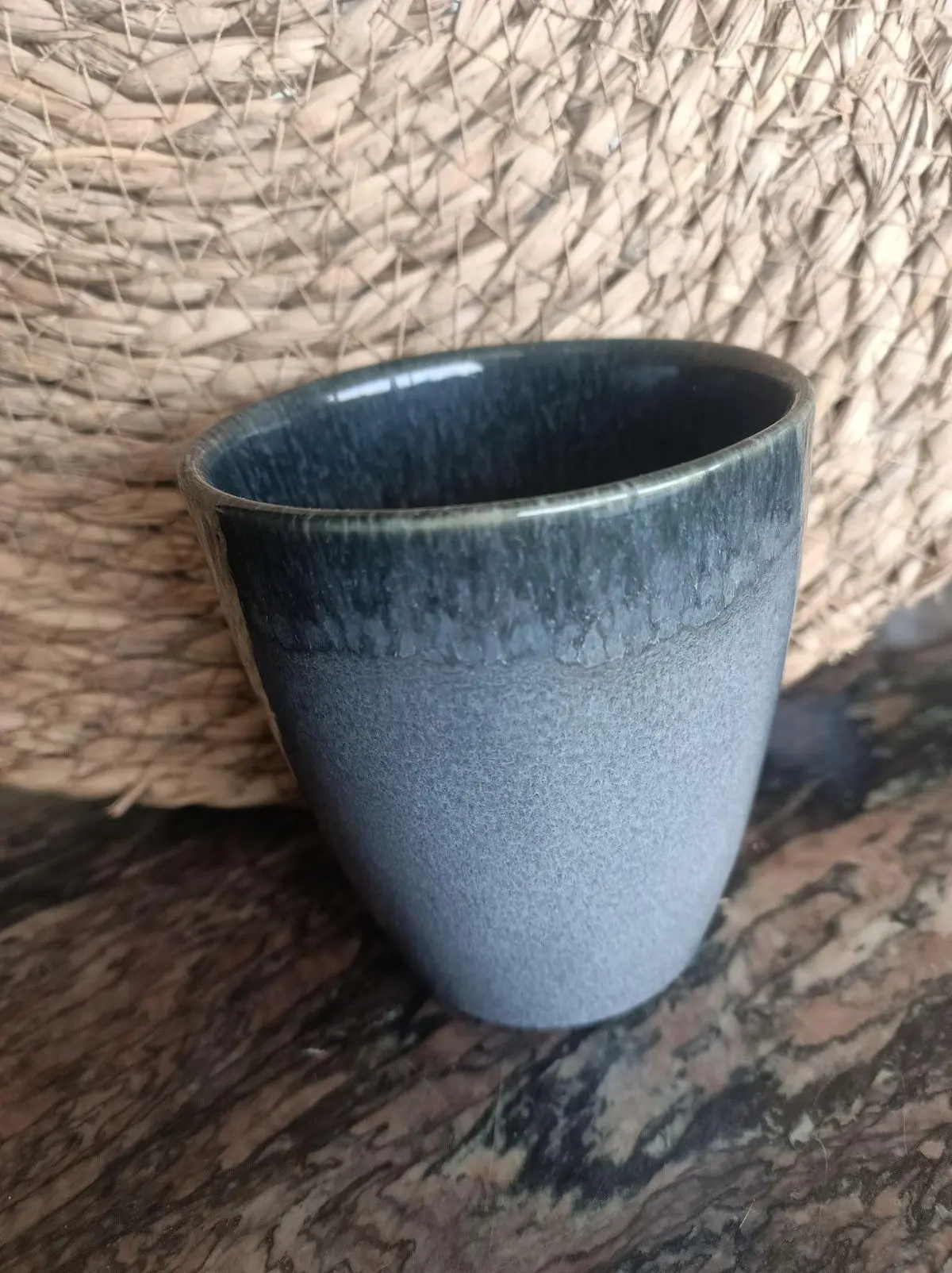 Vaso Degradado Gris